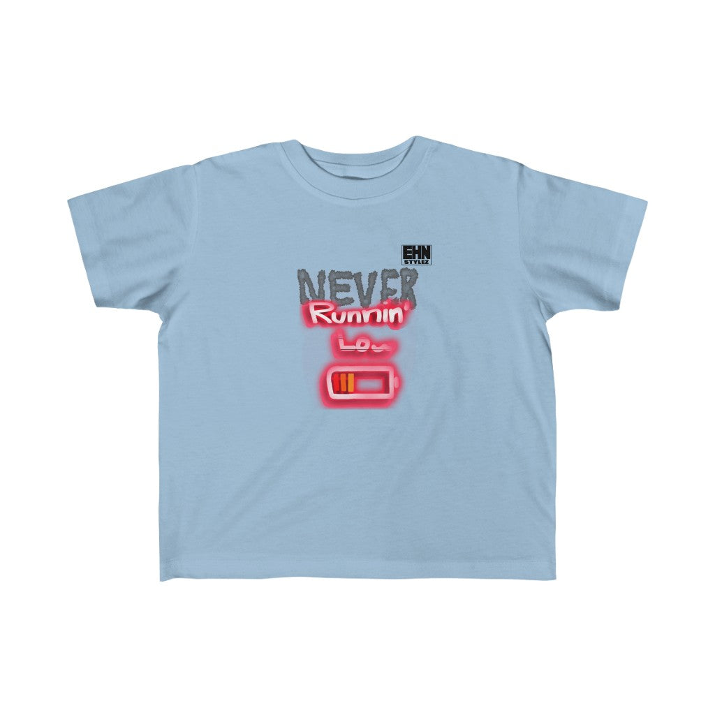 Never Runnin' Low Tot Fine Jersey Tee